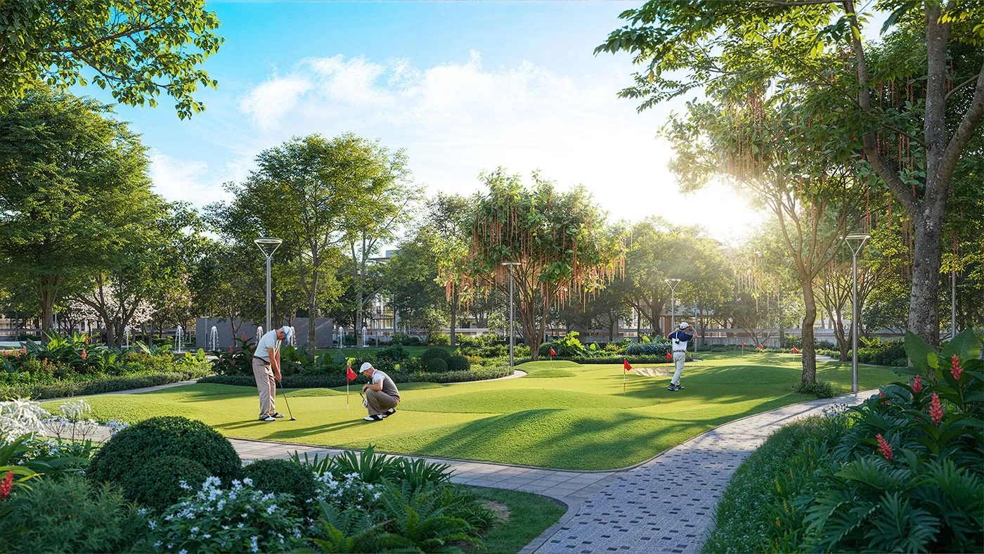 Sân golf Mini